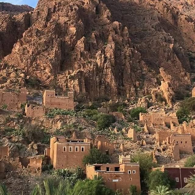 Paradise Valley: a village in the palm gorge above Agadir