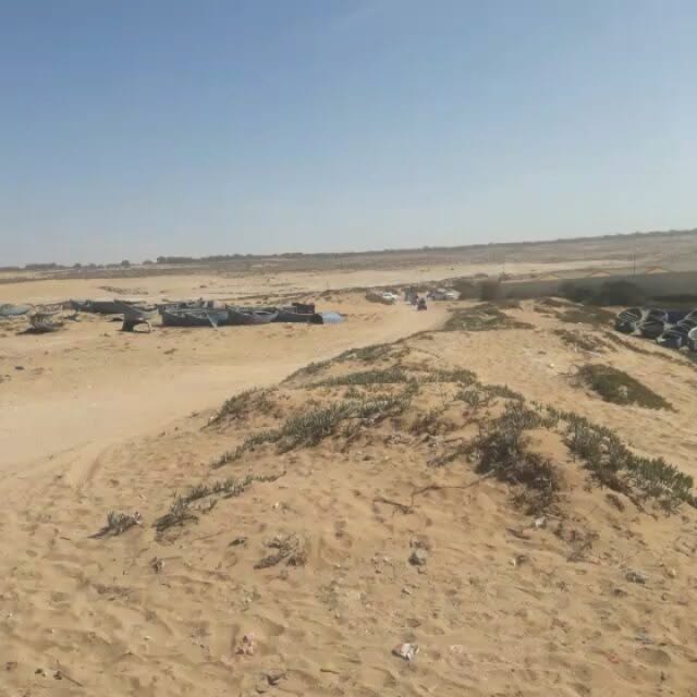 Open desert on the Souss-Massa 4x4 route